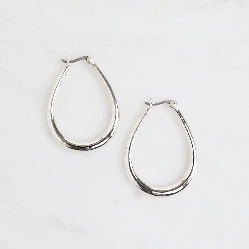 35mm Tapered Oval Hoops