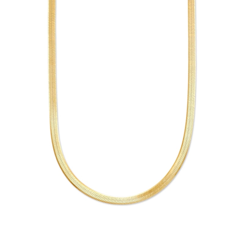 Kendra Scott 18K Yellow Gold Vermeil Herringbone Chain Necklace