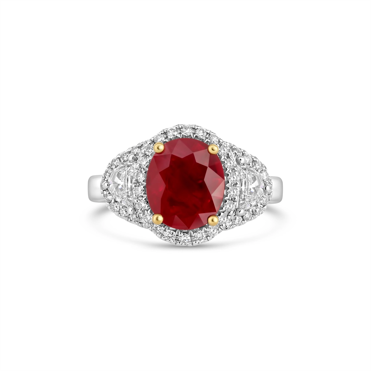 Le Vian 18K Vanilla Gold Ruby and Diamond Ring