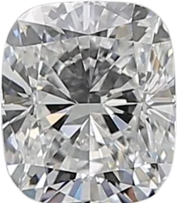 0.5 Carat E VVS1 Elongated Cushion Natural Diamond