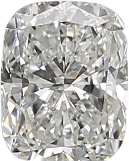 0.5 Carat F VVS1 Elongated Cushion Natural Diamond