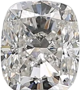 0.51 Carat G IF Elongated Cushion Natural Diamond