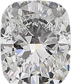 0.52 Carat D IF Elongated Cushion Natural Diamond