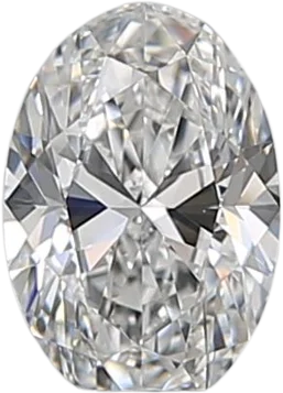 0.52 Carat E IF Oval Natural Diamond