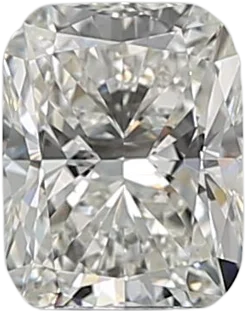 0.54 Carat H VVS2 Elongated Cushion Natural Diamond