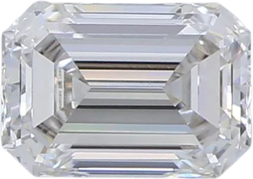 0.58 Carat I VVS2 Emerald Lab Diamond