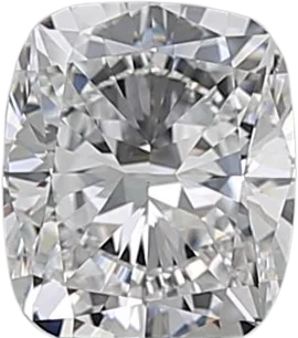 0.7 Carat D VS1 Elongated Cushion Natural Diamond