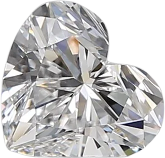 0.7 Carat D VS1 Heart Natural Diamond