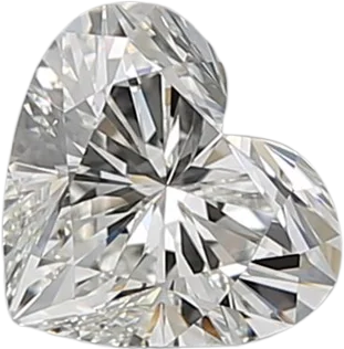 0.7 Carat I IF Heart Natural Diamond