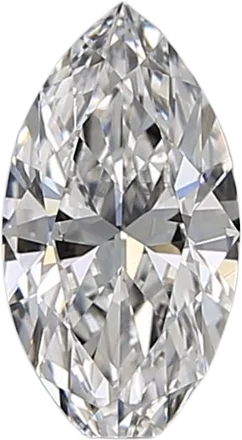 0.7 Carat D VVS2 Marquise Natural Diamond