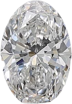 0.7 Carat E VS1 Oval Natural Diamond