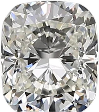 0.71 Carat H VVS1 Elongated Cushion Natural Diamond