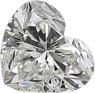 0.72 Carat H IF Heart Natural Diamond