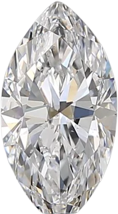 0.73 Carat D SI1 Marquise Natural Diamond