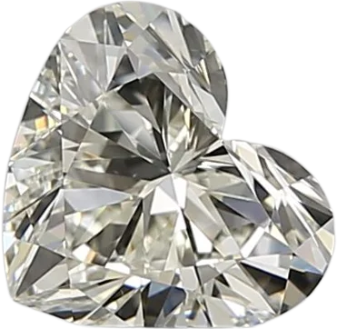 0.8 Carat K VS2 Heart Natural Diamond