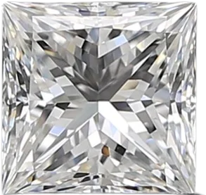 0.8 Carat E VS1 Princess Natural Diamond