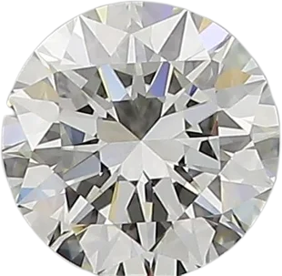 0.8 Carat H IF Round Natural Diamond