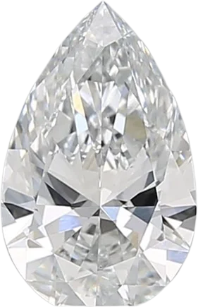 0.81 Carat F VS1 Pear Lab Diamond