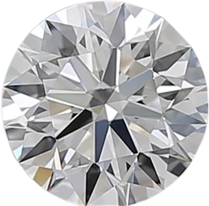 0.81 Carat E VVS1 Round Natural Diamond