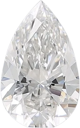 0.82 Carat F VS1 Pear Lab Diamond