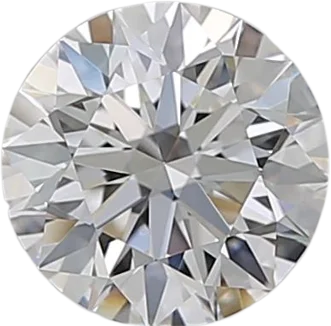 0.83 Carat F IF Round Natural Diamond