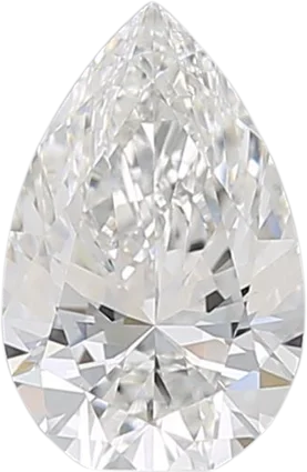 0.87 Carat F VVS2 Pear Lab Diamond