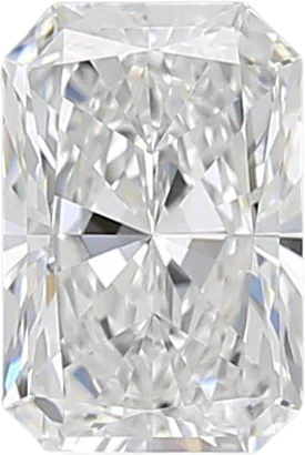 0.87 Carat E VS1 Radiant Lab Diamond