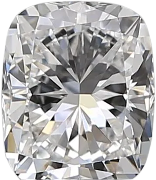 0.9 Carat D VS2 Elongated Cushion Natural Diamond