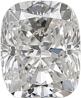 0.9 Carat E VS2 Elongated Cushion Natural Diamond