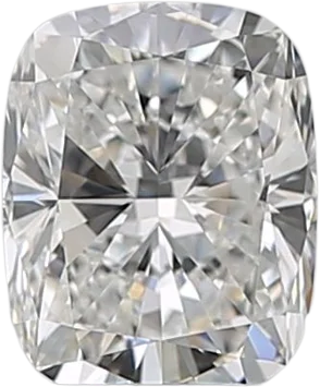 0.9 Carat F VVS1 Elongated Cushion Natural Diamond