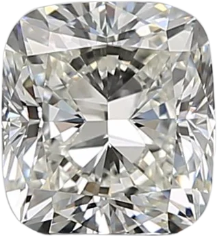 0.9 Carat I VVS1 Elongated Cushion Natural Diamond