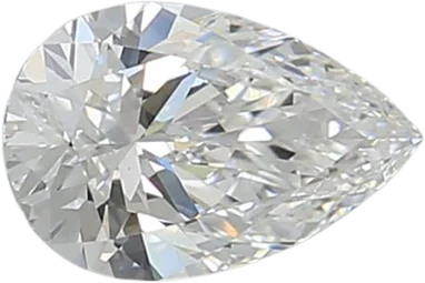 0.9 Carat E VVS2 Pear Lab Diamond