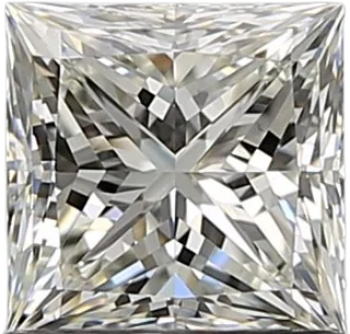 0.9 Carat J VVS1 Princess Natural Diamond