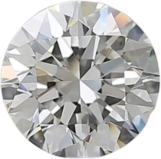 0.9 Carat I IF Round Natural Diamond