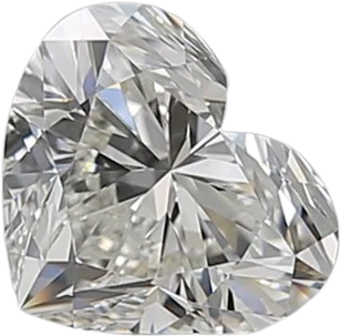 0.92 Carat I IF Heart Natural Diamond