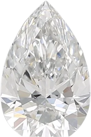 0.95 Carat F VS2 Pear Lab Diamond