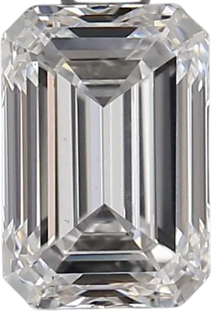 1 Carat D VS1 Emerald Lab Diamond