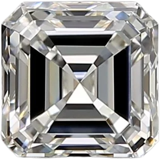 1.01 Carat I VS1 Asscher Natural Diamond