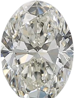 1.01 Carat K SI1 Oval Natural Diamond