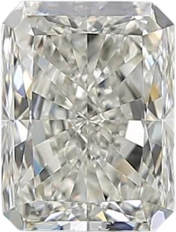 1.01 Carat J VS1 Radiant Natural Diamond