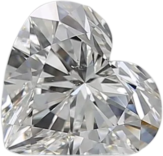 1.02 Carat H SI1 Heart Natural Diamond