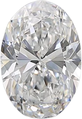 1.02 Carat D VVS1 Oval Natural Diamond