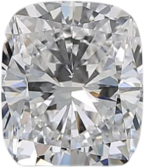 1.03 Carat D IF Elongated Cushion Natural Diamond