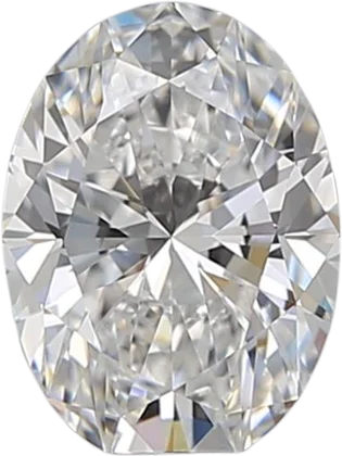 1.03 Carat D VVS1 Oval Natural Diamond