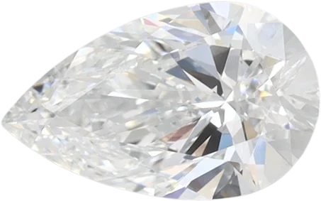 1.03 Carat D VVS1 Pear Lab Diamond