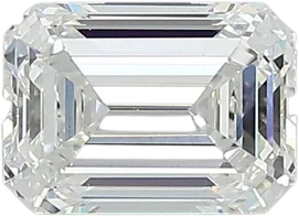 1.04 Carat F VS1 Emerald Lab Diamond