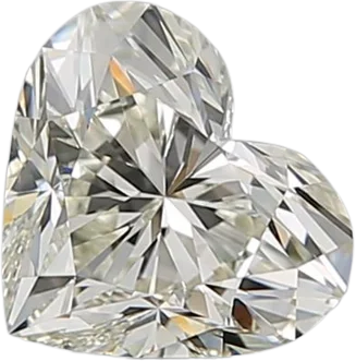 1.04 Carat K IF Heart Natural Diamond