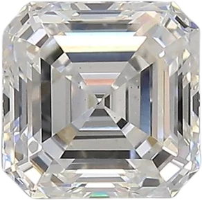 1.1 Carat F VS2 Asscher Lab Diamond