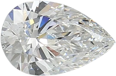 1.1 Carat E VS2 Pear Lab Diamond