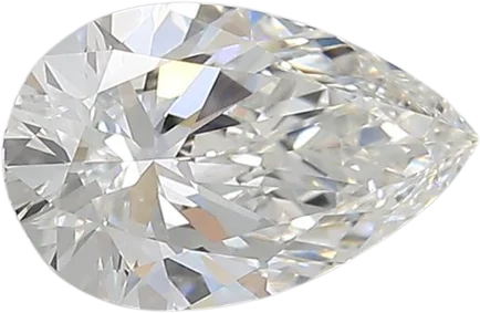 1.1 Carat F VVS2 Pear Lab Diamond